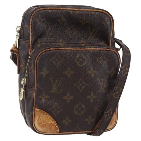 LOUIS VUITTON Monogram Amazon Shoulder Bag M45236 LV Auth BA8294 - Picture 1 of 16